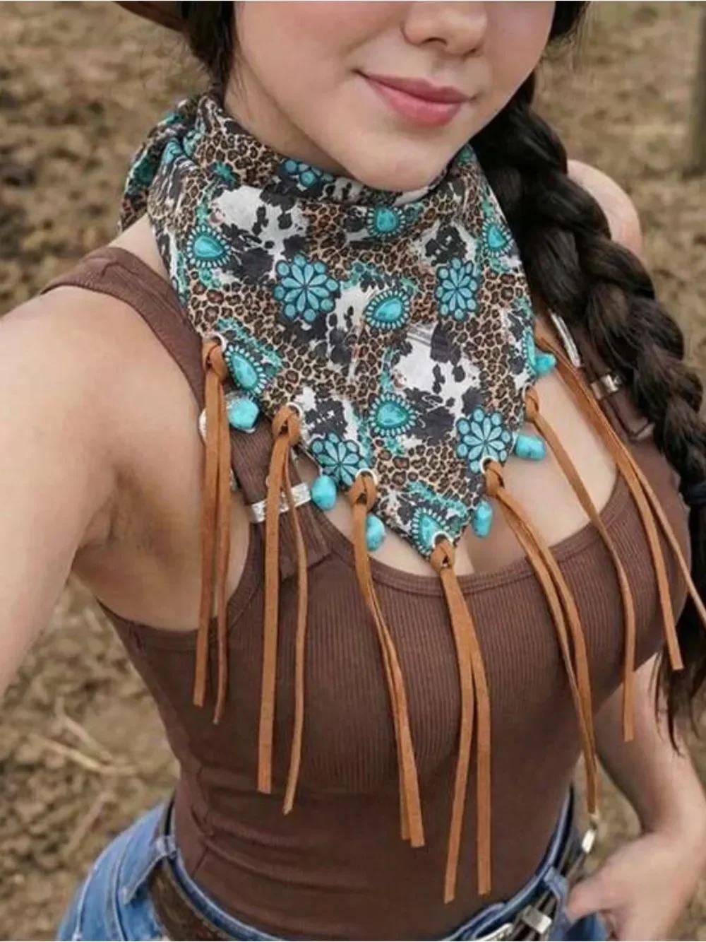 boho scarf S154